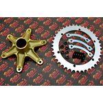 Vito's sprocket hub Banshee / Blaster studs nuts locks sprocket 38 tooth