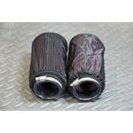 2 x NEW Banshee KN style air filter OUTERWEARS fits stock or 35mm style pods