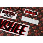 Vito's vinyl decal graphics kit 14MIL sticker Yamaha Banshee WHITE RED 19873