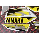 Vito's vinyl decal graphics kit 14MIL sticker Yamaha Banshee YELLOW BLACK 20033