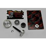 Vito's billet Impeller + ALUMINUM GEAR + Bearing Seal Gasket water pump Banshee 1