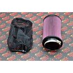 1 x K+N style air filter Keihin PWK PJ 33 34 35 35mm carb pod Banshee OUTERWEAR 1