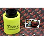Vitos 2 stage FOAM air filter ONLY for PRO FLOW adapter Banshee Pro Design PD2071