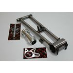 TYSON Banshee swingarm round extended chromoly rear carrier + front bearings +0"