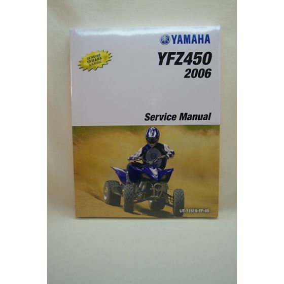 YFZ450 Repair Manual From Yamaha 2006