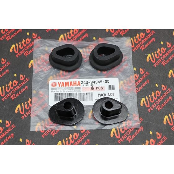 1 x NEW headlight rubber bushing damper + metal stay kit for Yamaha Banshee Warrior 1