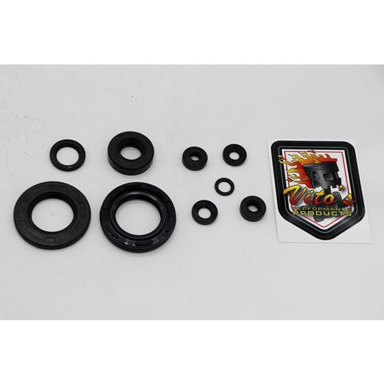 9 piece ENGINE SEAL KIT Yamaha RD350 RD400 RD250 crankshaft kicker transmission 1