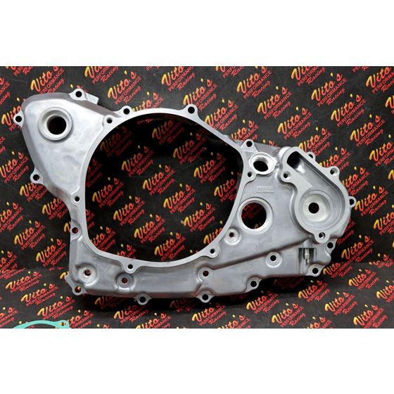 NEW Crankcase clutch right side cover 2004 2005 Honda TRX450R + bearings + seals3