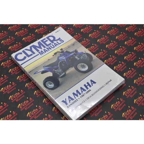 Clymer ATV/UTV Repair Manuals M486-6 YFZ350 Banshe