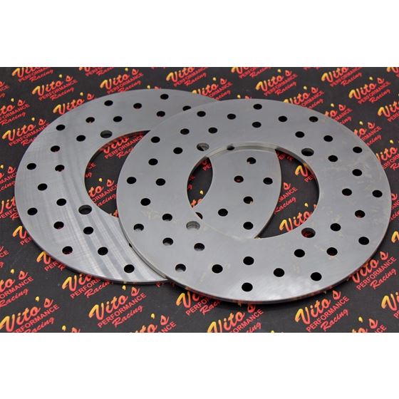 2 x Vito's rear wheel disc brake rotor Polaris Ranger RZR 800 Sportsman 400 500