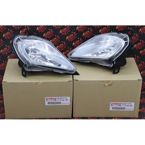 2 x OEM Headlights FACTORY L + R for Yamaha YFZ450 YFZ450R Raptor 700 1