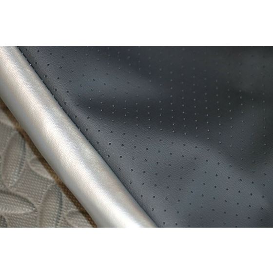NEW SEAT COVER ONLY 1987-2006 Yamaha Banshee cover ALL BLACK DIMPLE + SILVER