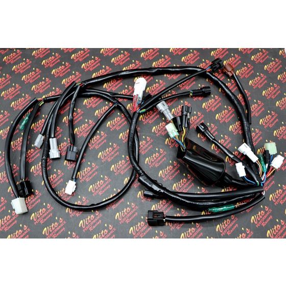New Wiring Harness 2004 2005 Yamaha YFZ450 loom wires + Plugs OEM replacement1