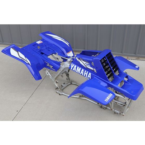 Yamaha Banshee Fenders + Gas Tank Plastic + Rad Cover Grill + Graphics Blue 2002 1