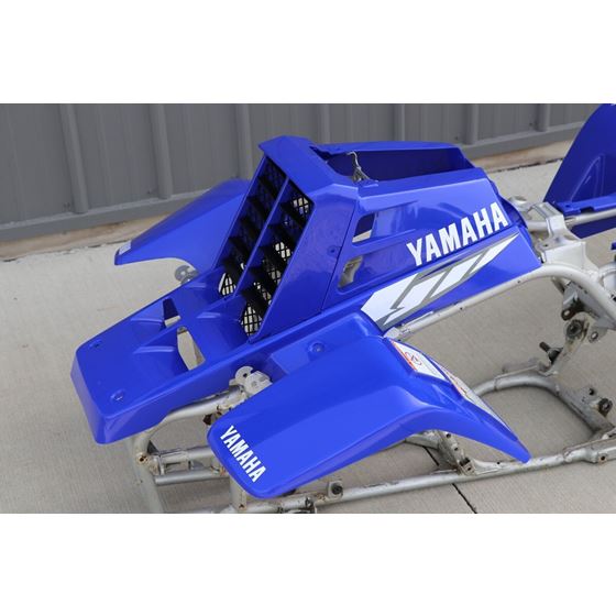 Yamaha Banshee Fenders + Gas Tank Plastic + Rad Cover Grill + Graphics Blue 2004 3