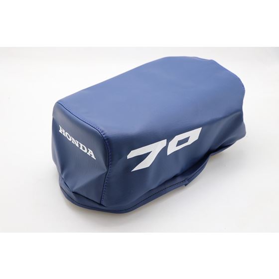 NEW Honda ATC70 seat cover only - fits 1978-1985 ATC 70 BLUE SMOOTH #70 letters70