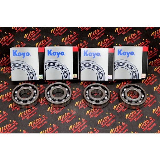 4 x Genuine KOYO 8 ball bearing main crankshaft crank for Yamaha Banshee - NEW 1