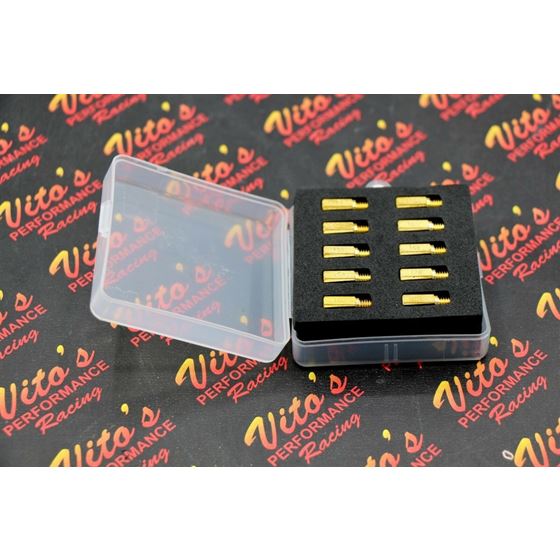 VITO's Keihin MAIN HEX JET KIT 150-172 Banshee Blaster PWK 10 sizes! 170 168 165