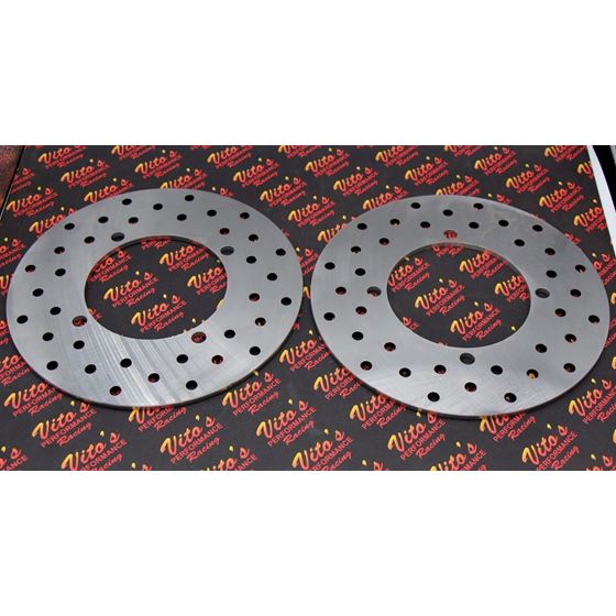 2 x Vito's rear wheel disc brake rotor Polaris Ranger RZR 800 Sportsman 400 500