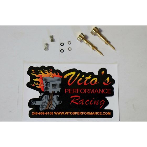 Vito's Yamaha Raptor 660 adjustable fuel air mixture screws UPGRADED BRASS 01-05