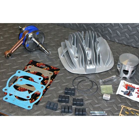 Vito's BLASTER Big Bore 240cc Yamaha 72.00 Cylinder +3mm stroker crank kit 3