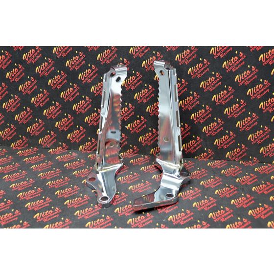 Vito&#39;s Performance 2 X Chrome Footpegs Foot Pegs Left + Right 1987-2006 Yamaha B